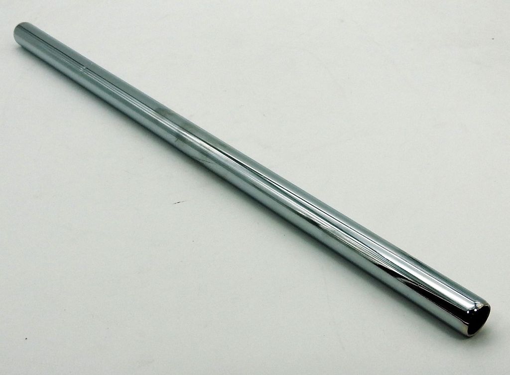 Extra lange 500mm Sattelkerze Sattelstütze Stahl Chrom Ø Produktbild 