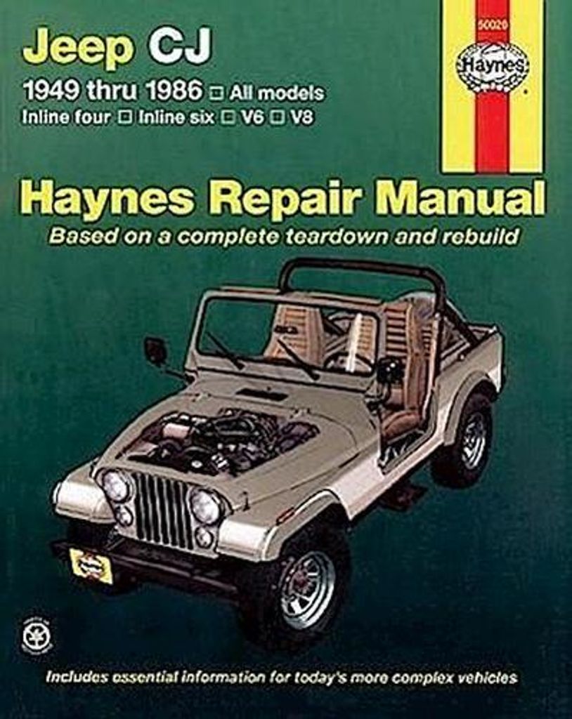 Jeep Cj 1949 Thru 1986: All Models