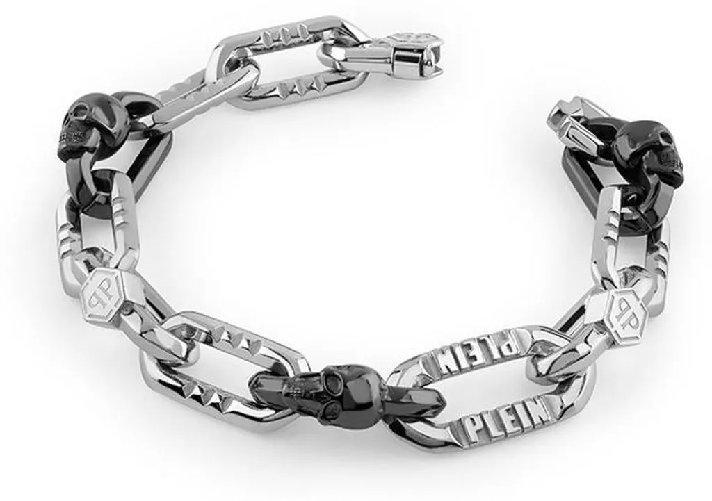 Bracelet Homme Philipp Plein EDGE PJPEA17BL Acier robuste anti-rayure