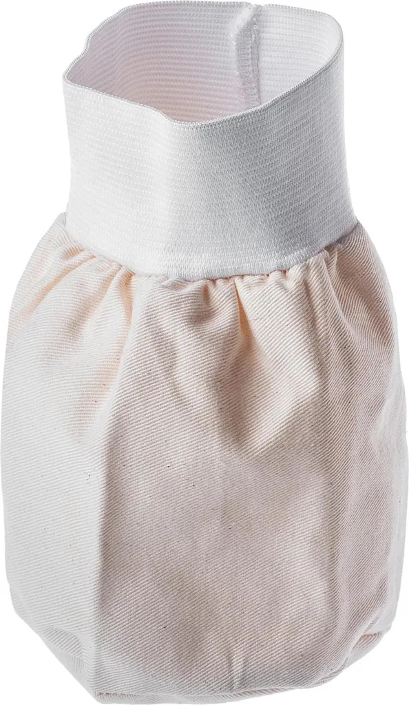 Sac de filtration alimentaire beige 1L en textile haute densité