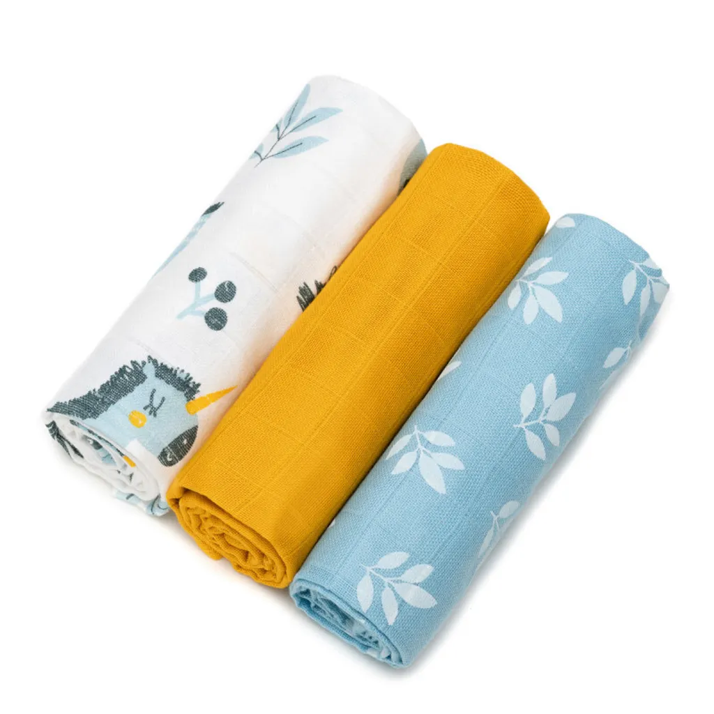 Couches Tetra Licornes de haute qualité - Mousseline pur coton 70x70 cm