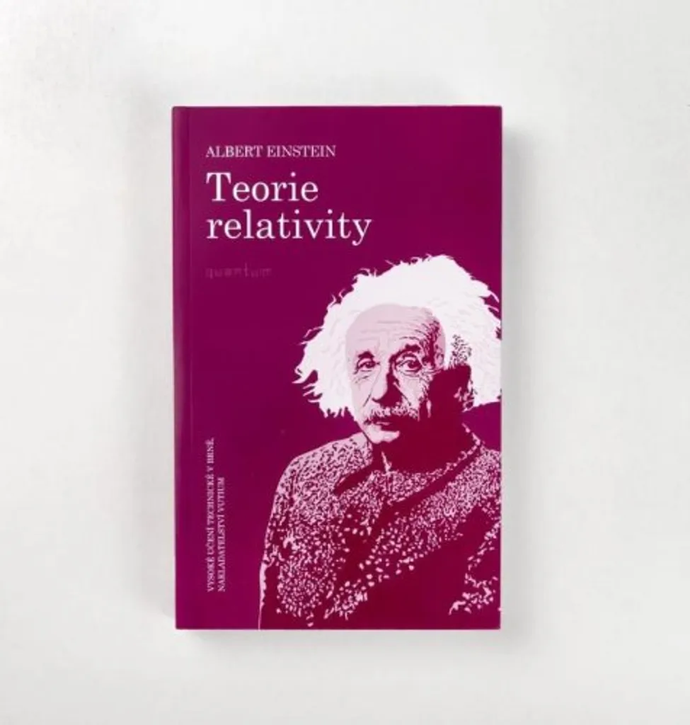 Livre de physique Teorie relativity Einstein édition de collection 240p
