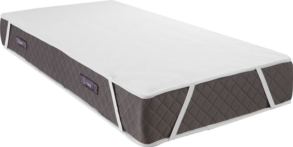 Premium Molton Matratzenschoner Matratzenauflage Wasserdichte 100% Baumwolle , Maße:220cm x 200cm, Produkt-art:4 Ecken Gummi