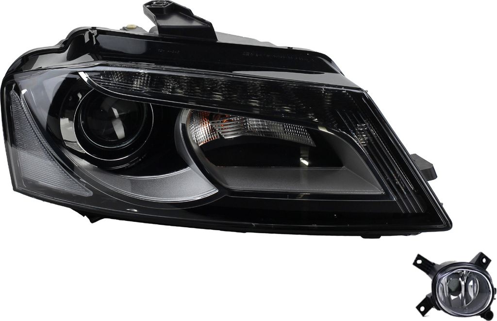 Johns, Scheinwerfer passend für Audi A3 8P 08/08- 08/12 Xenon D3S Re. Beifahre. + Nebel 8P0941030BM 8E0941700C 8E0941700E