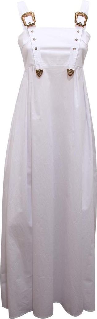 N6805 Abito Lungo Con Fibbie Donna No Secrets Woman Baumwolle Dress