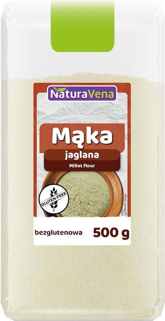 MĄKA JAGLANA BEZGLUTENOWA 500 g - NATURAVENA