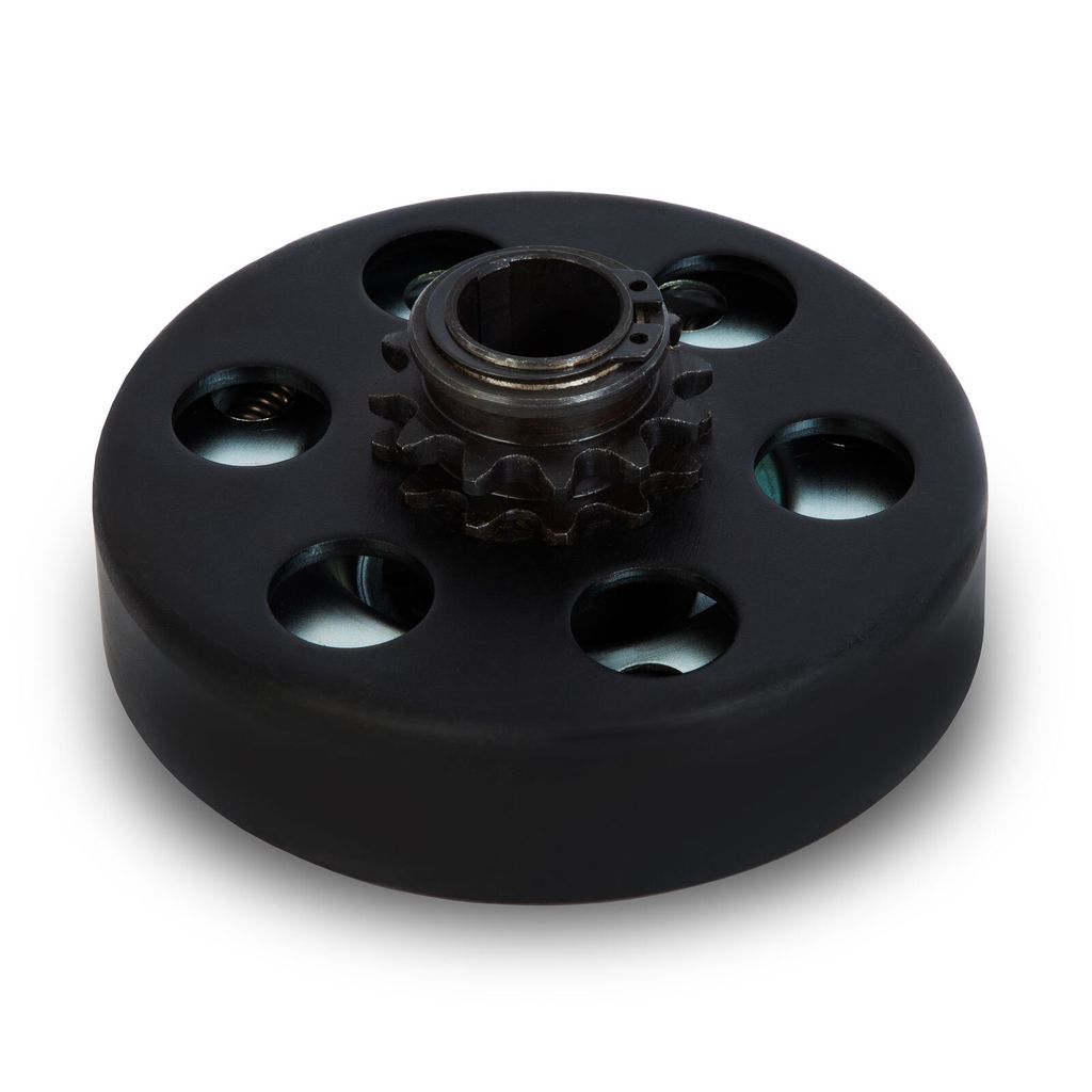 EBERTH Fliehkraftkupplung für Welle 19,05mm Ø, Kettenradkupplung für Ketten Typ 35#, Zahnfliehkraftkupplung, Zentrifugalkupplung Ritzel 12 Zähn...