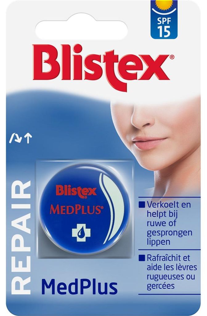 Blistex Lippenbalsem med plus potje hang (7 ml) Productafbeelding 