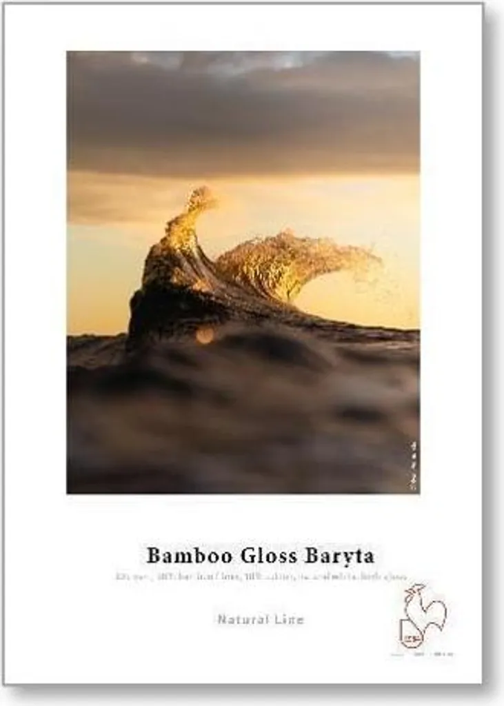 Papier Photo Fine Art en Fibre de Bambou et Coton Brillant 305g/m2