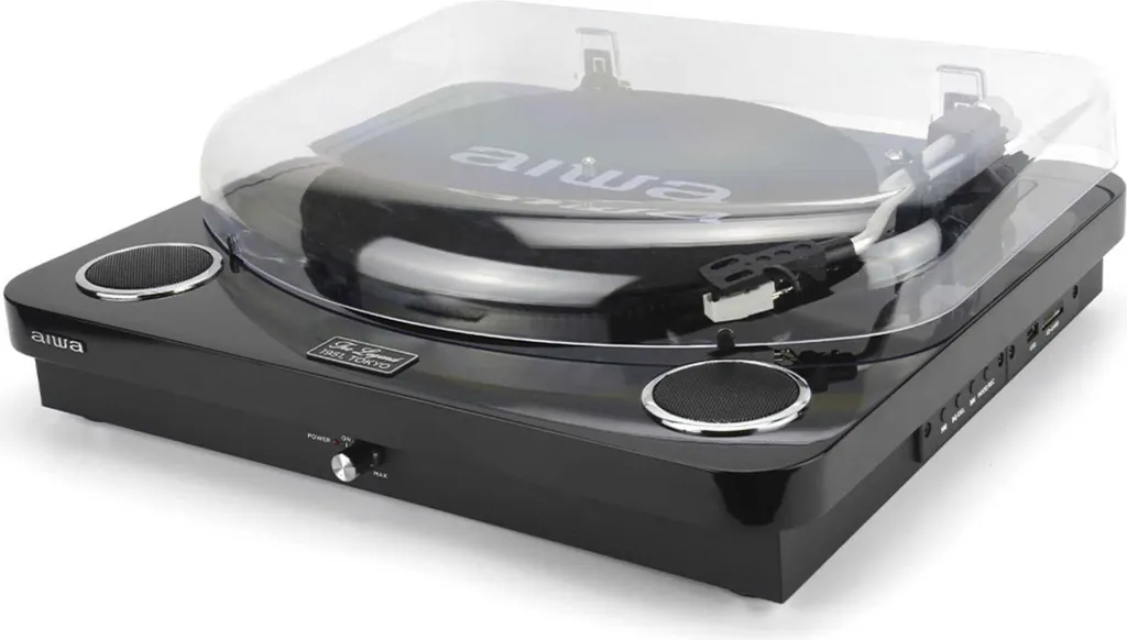 Platine Vinyle Bluetooth Aiwa pour Écouter et Enregistrer vos Disques