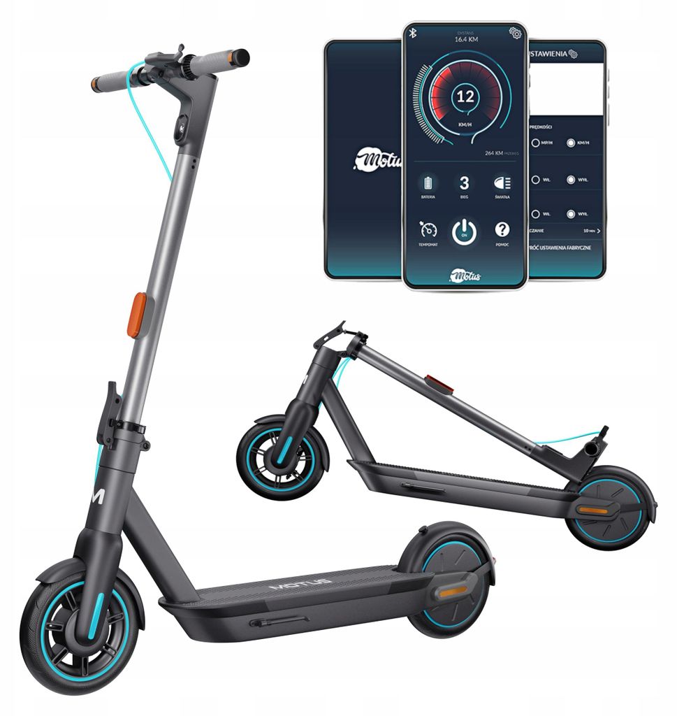 Motus Scooty 10 2023 E-Scooter, 350 W Nennleistung, 15 Ah, Produktbild 