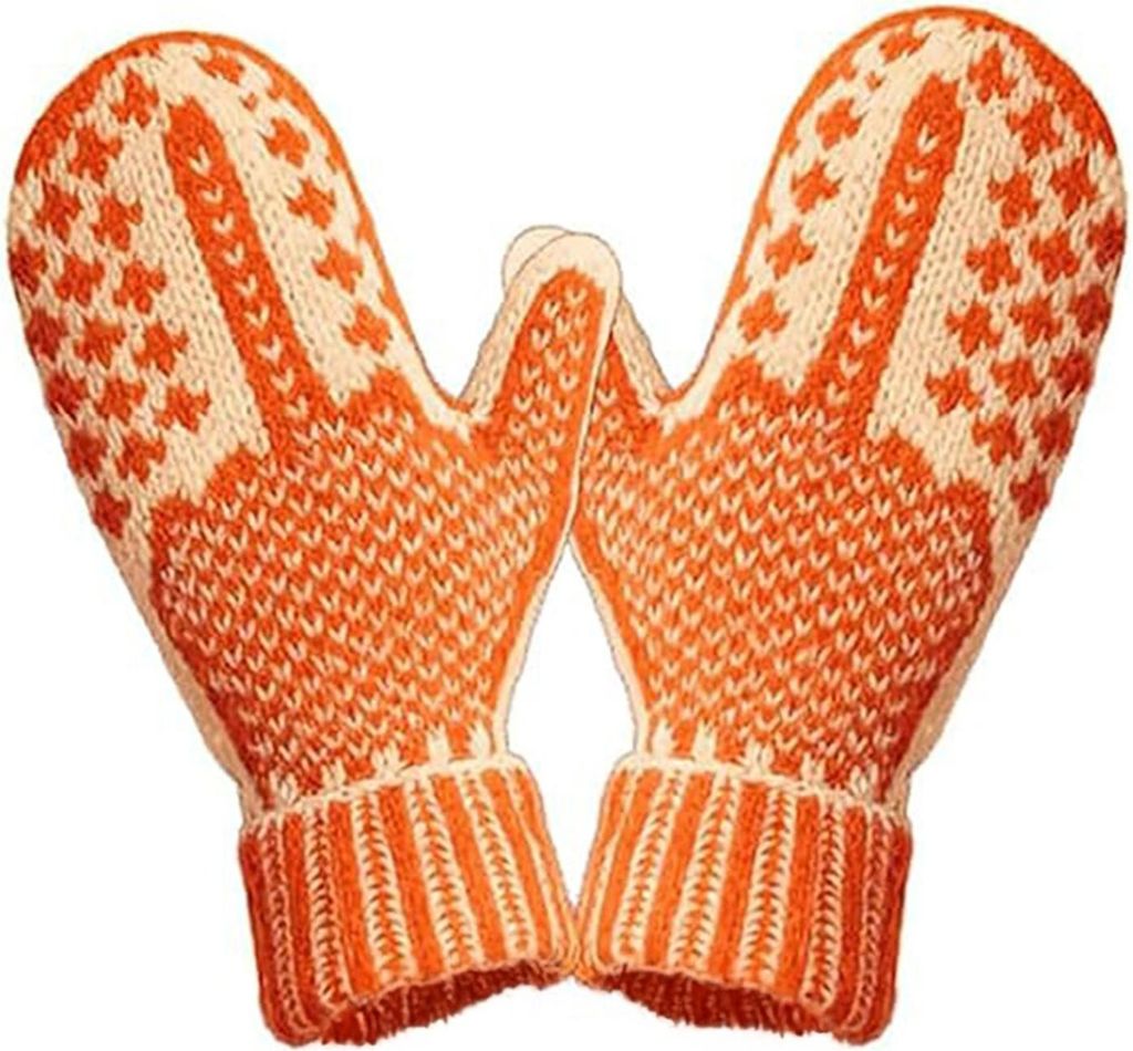 „Die Liste der Unartigen“-Fäustlinge – Winterwarme, kuschelige Strickhandschuhe mit versteckter Frechheit – Lustiges Weihnachts-, Valentin...