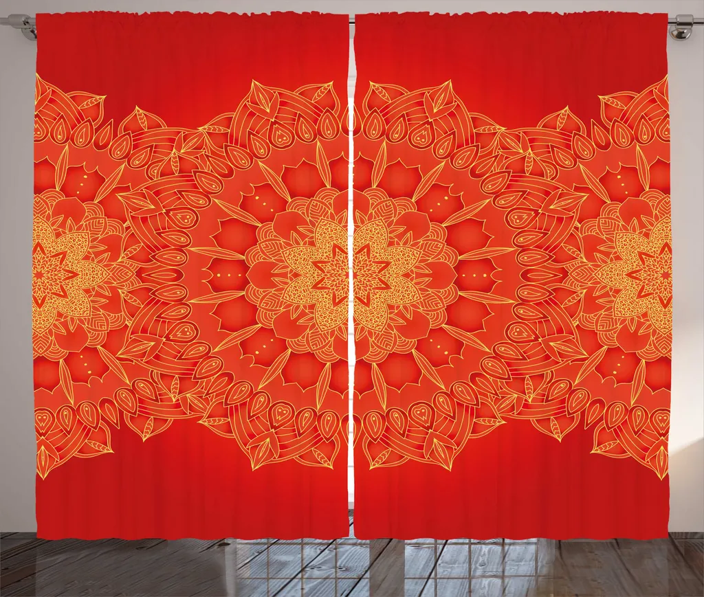 Tenda Mandala ABAKUHAUS 280x175 cm | Soggiorno Rustico Multicolore