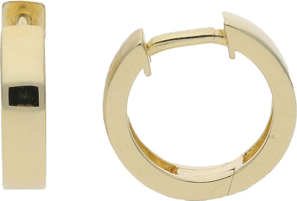 Creolen Silber 925 Gold plattiert JL10-06-2727 JuwelmaLux