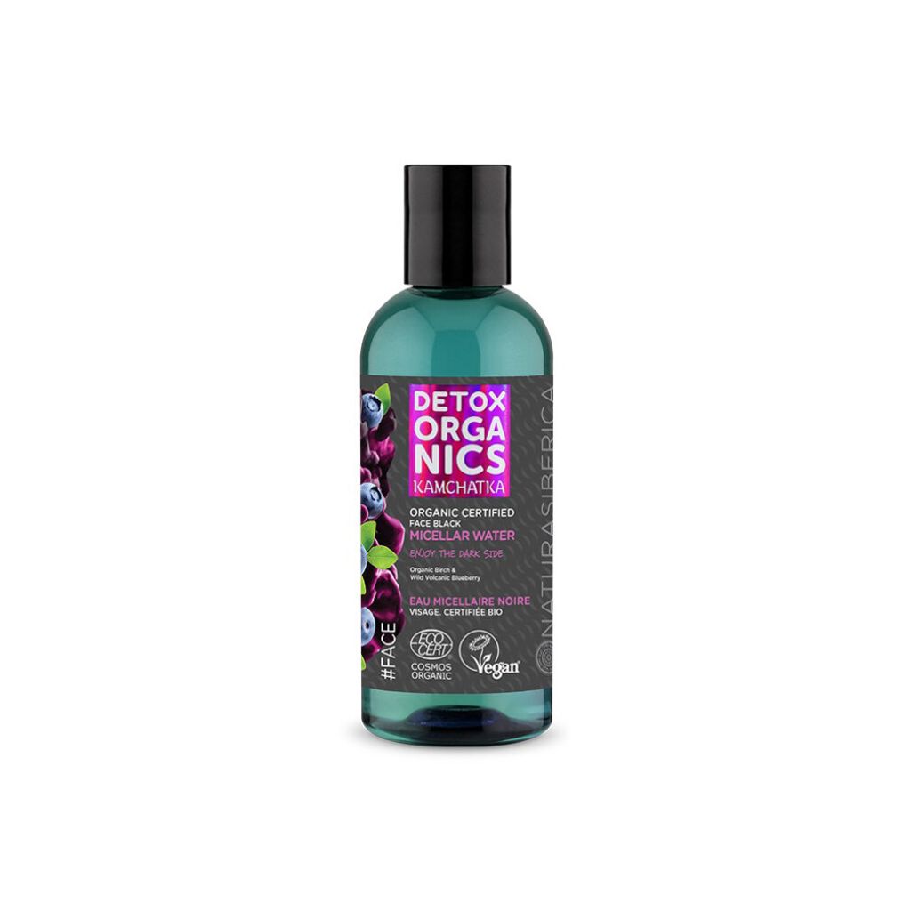 Natura Siberica Kamchatka Organic Certified Face Black Micellar Water 170ml
