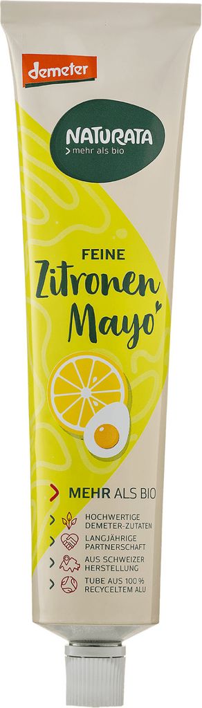 Majonez cytrynowy - tuba Demeter 185ml Zdjęcie produktu 