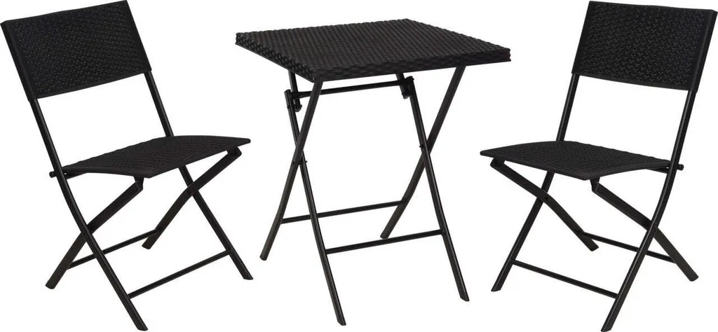 Salon de jardin pliable PROGARDEN ensemble de 3 pcs KO-X58000020