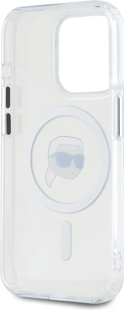 Cover iPhone 15 Pro Max Karl Lagerfeld Bianca MagSafe - Protezione Iconica - 7
