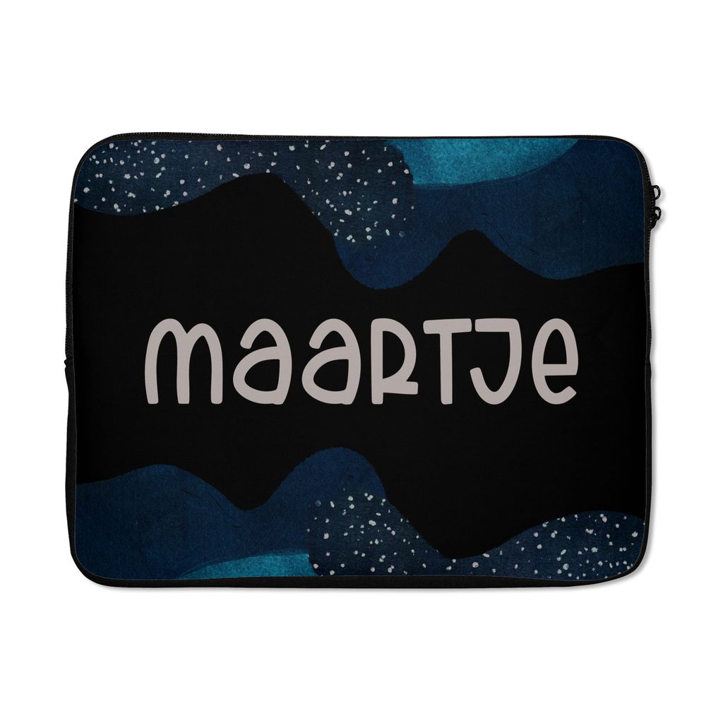 MuchoWow Laptop Hülle 17 Zoll Laptoptasche Maartje - Pastell - Mädchen - Zipper - Schutzabdeckung