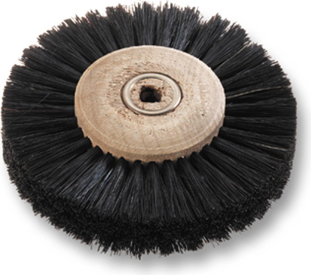 SELVA Borsten-Rundbürste spitz Ø 55 mm schwarz
