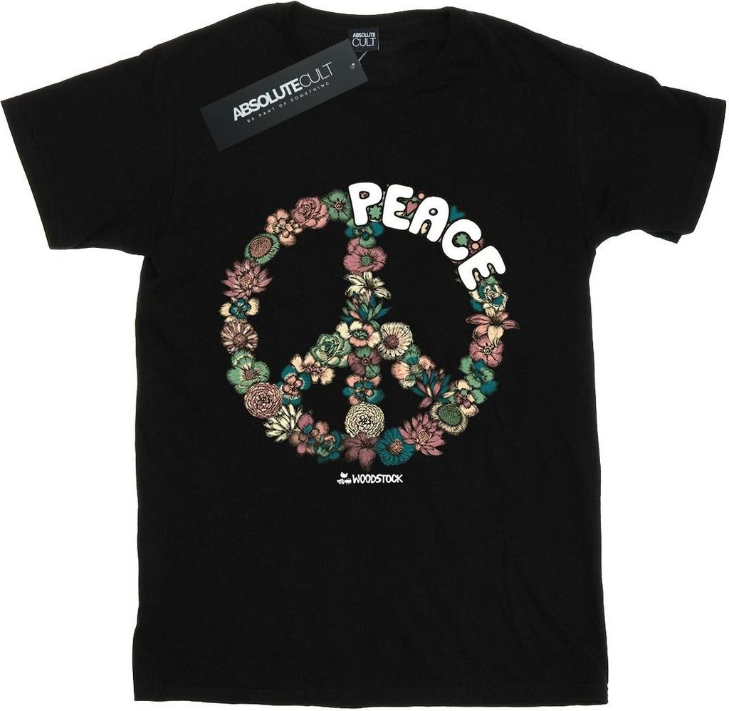 Woodstock - T-Shirt für Damen BI43030 (L) (Schwarz)