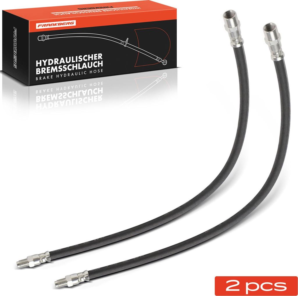 Frankberg 2x Bremsschlauch Hinterachse Links Rechts für Mercedes-Benz Vito Bus W638 Kasten V-Klasse 1996-2003