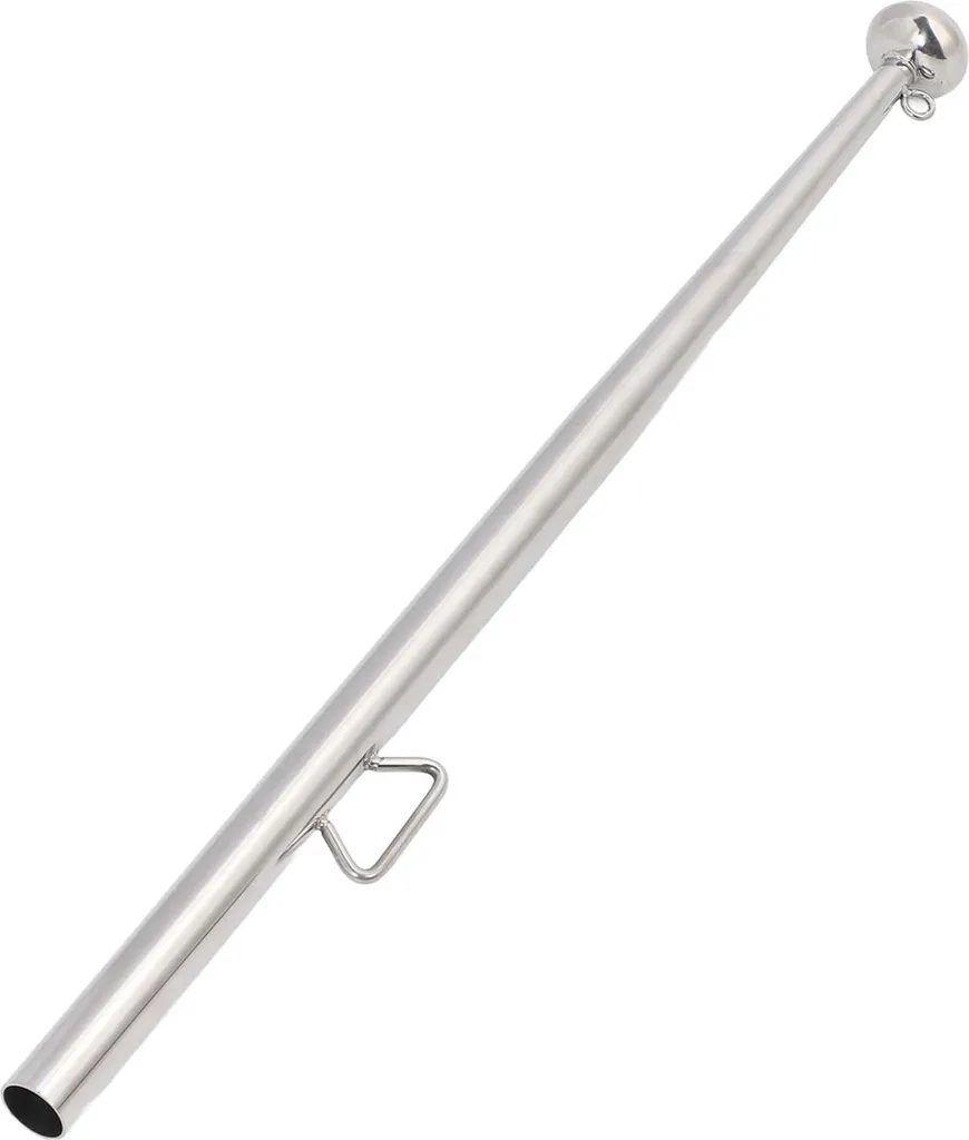 Support de pavillon marine en acier inoxydable 316 pour rail de yacht