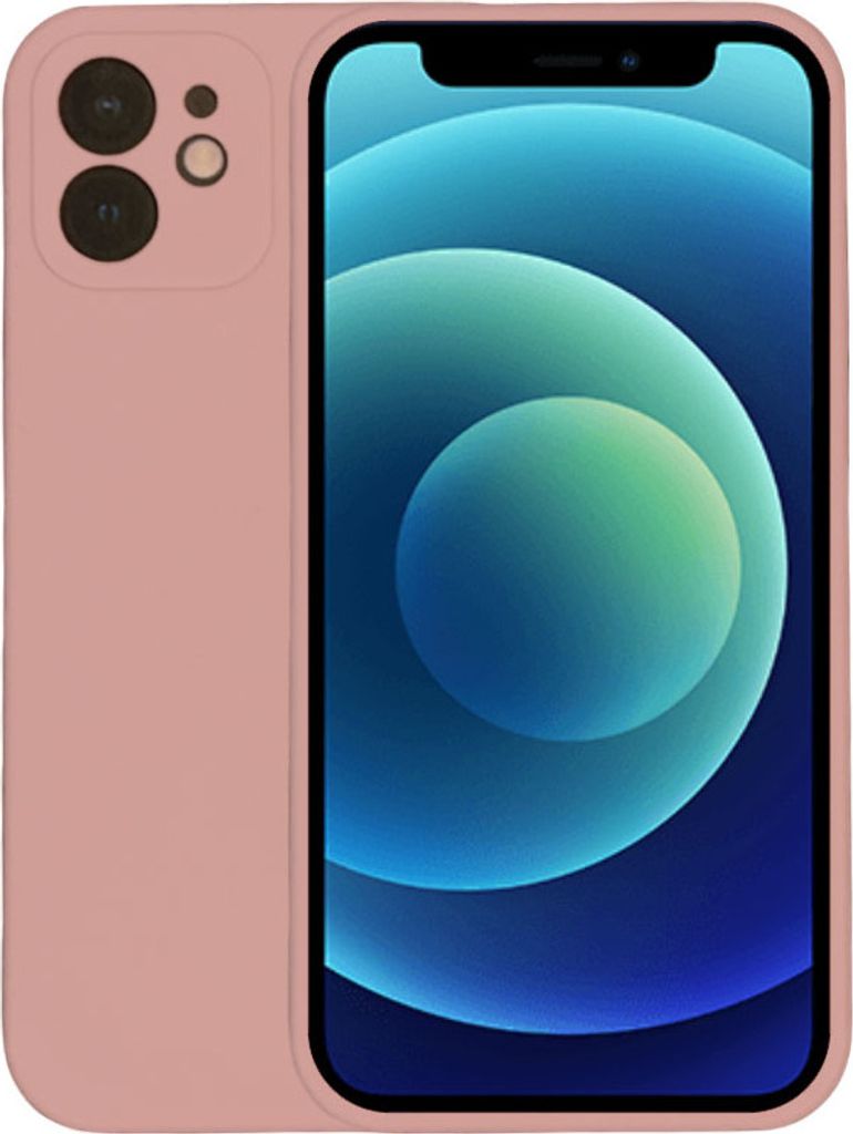 Handyhülle für iPhone 12 Pro Max Silikonhülle - Backcover Siliconen Case - Lachs