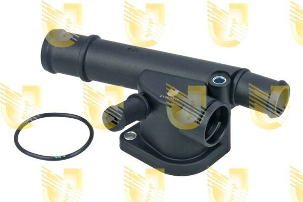 UNIGOM 341822 Kühlmittelflansch für VW Golf IV Schrägheck Produktbild 