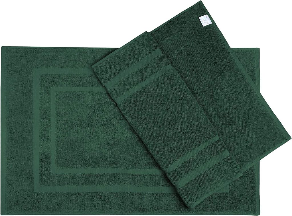 NatureMark 2er Pack Badvorleger Badematte |  | 100% Produktbild 