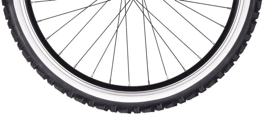 Pneu de VTT enfant 24 pouces Cube Kids tringle rigide couleur argent