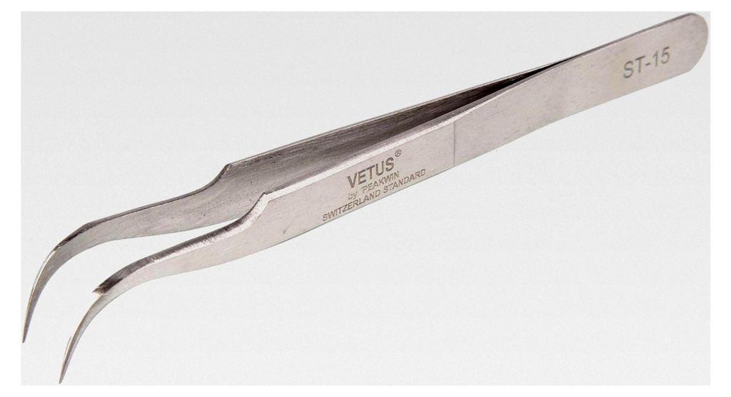 VETUS_ST-15 Super-Fine High Precision Pinzette, Säurebeständig