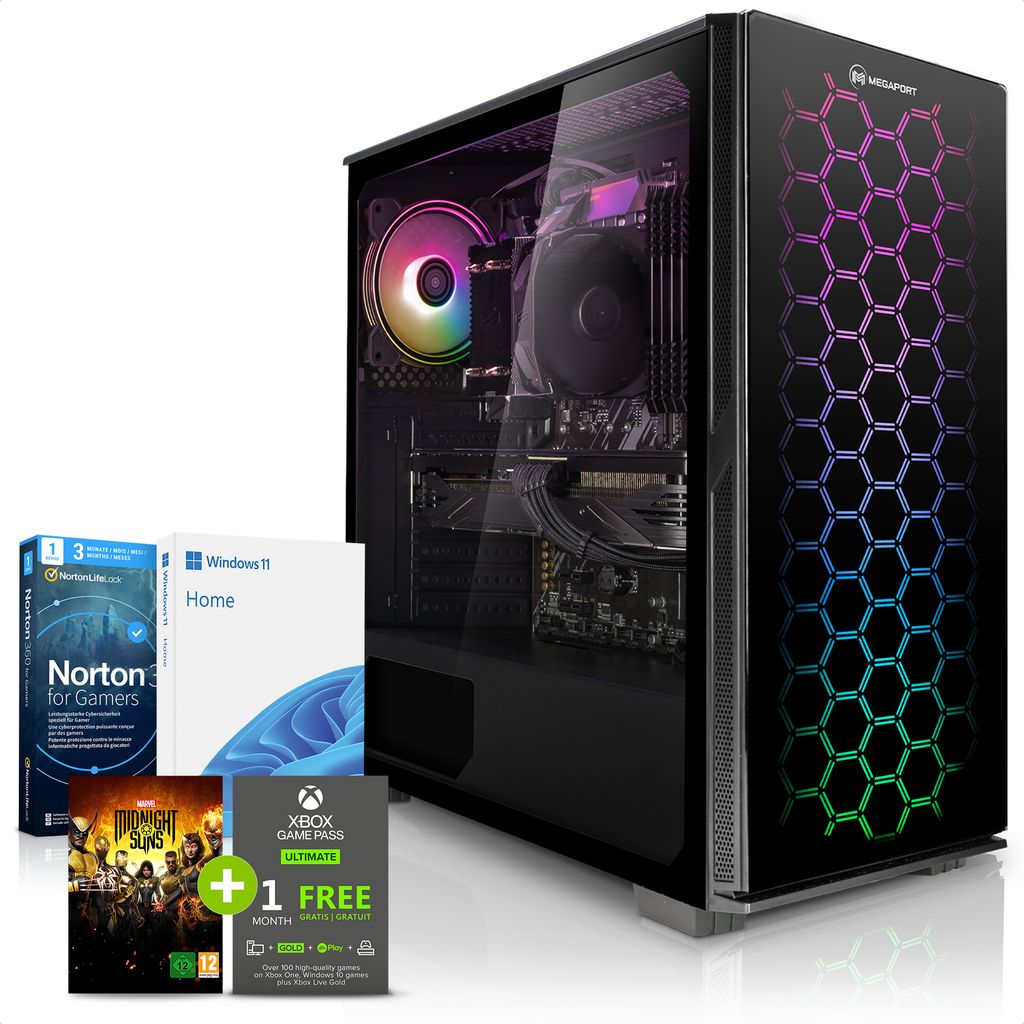 fierce hero ryzen 5 16gb 500gb 1tb rtx2060 gaming pc