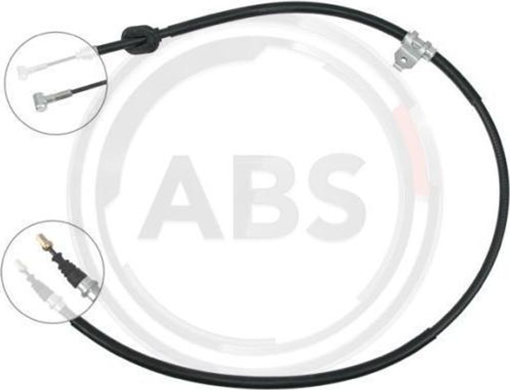 A.B.S. K14307 Seilzug, Handbremse OE 60629717 kompatibel mit Kappa