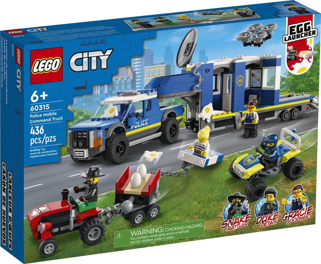 LEGO City 60315 Mobile Polizei-Einsatzzentrale