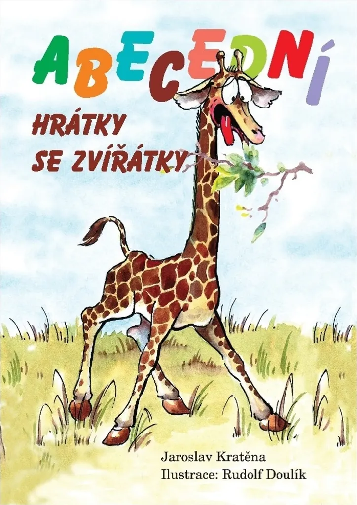 Livre éducatif Jaroslav Kratěna alphabet illustré et animaux rigolos