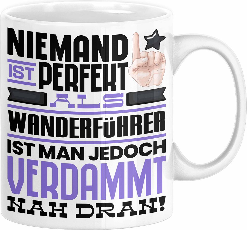 Wanderführer Geschenk Tasse Lustige Geschenkidee für Produktbild 