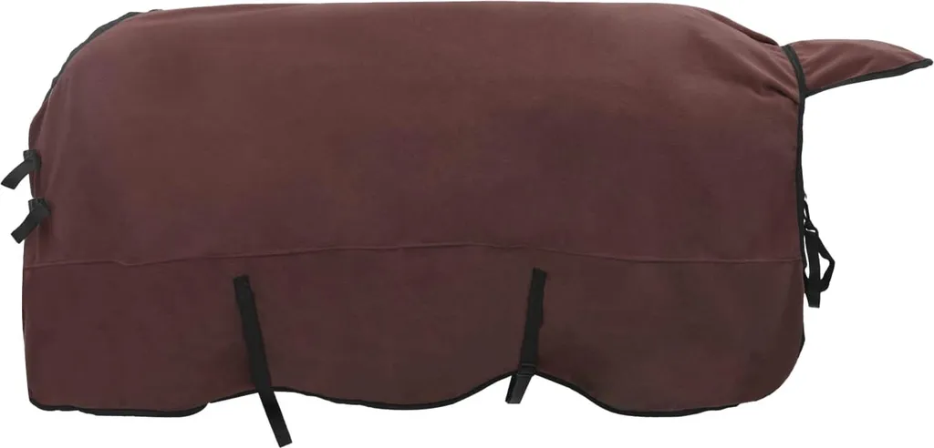 Couverture cheval 155 cm vidaXL contre les frottements et le froid marron