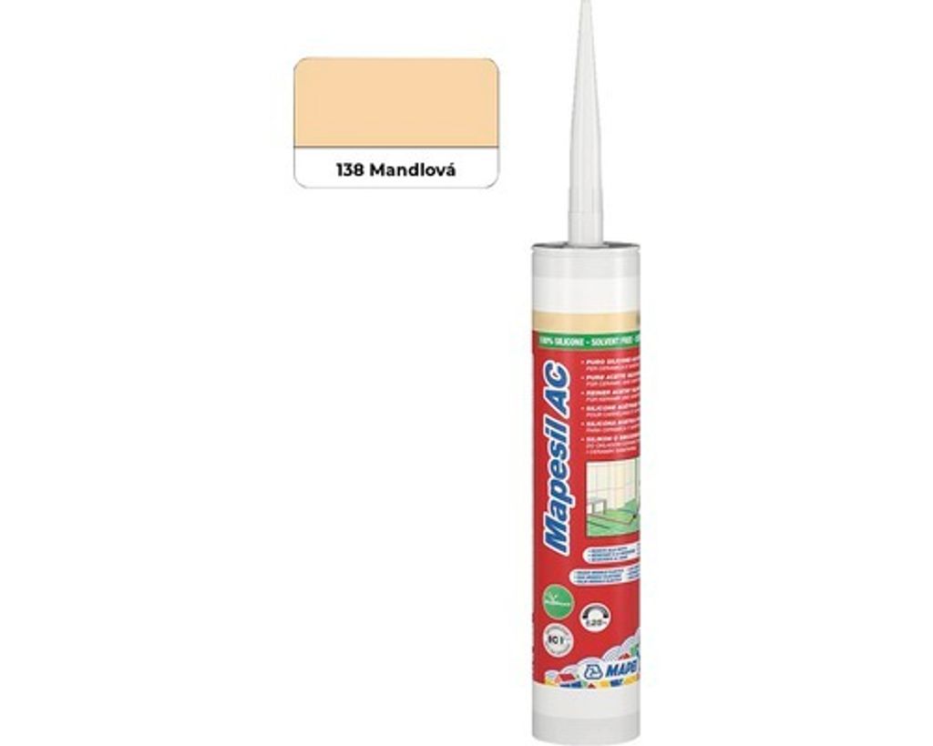 Sanitární silikon MAPEI Mapesil AC 138 mandlová 310 ml Obrázek produktu 