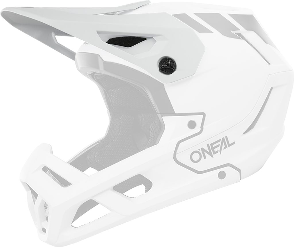 Oneal Visière Sl1 Pour Casque Crest Blanc/Noir taille: OS