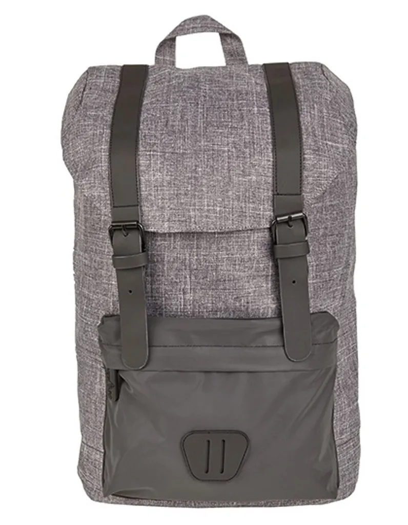 Zaino Grigio Melange 19L Legni Rossi | Comfort Business e Urban Style