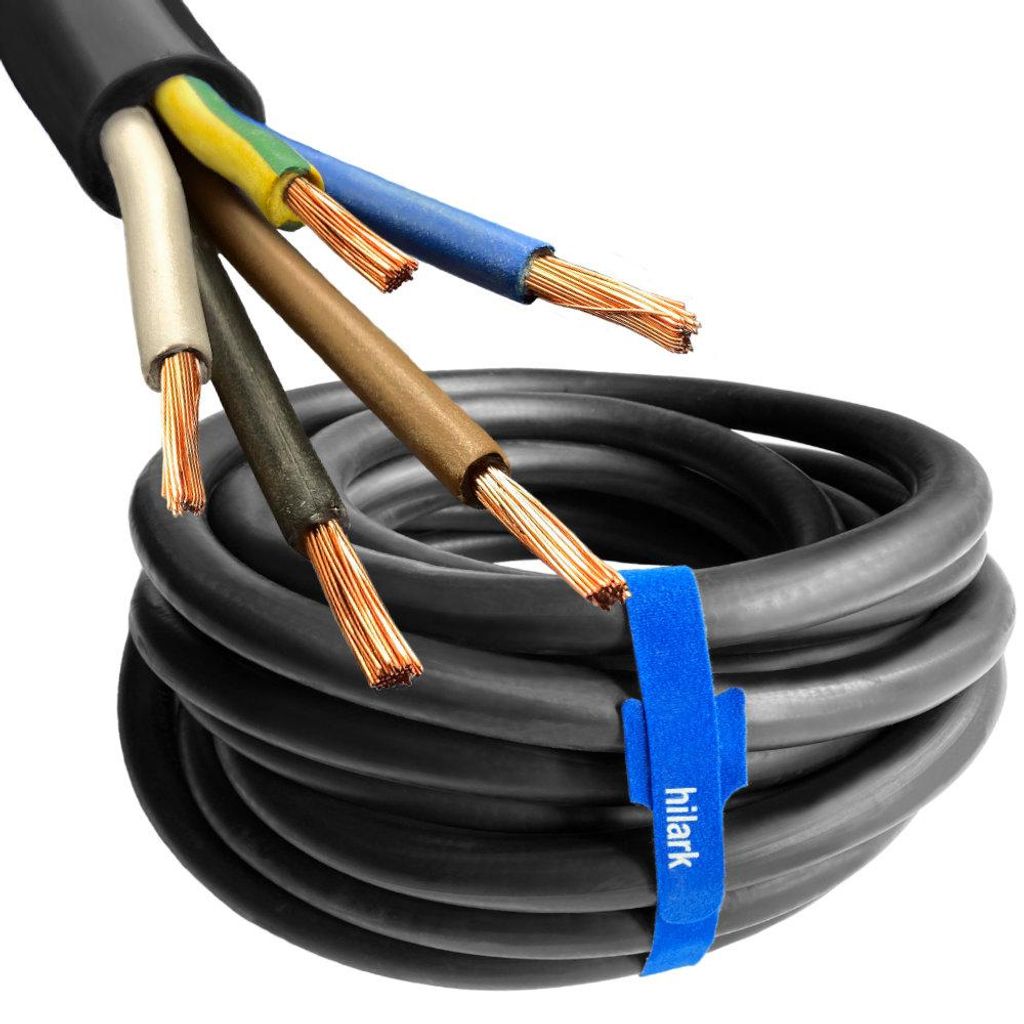 Câble en caoutchouc H07RN-F OnPd 5x10 Souple 100% cuivre 1m Image du produit 