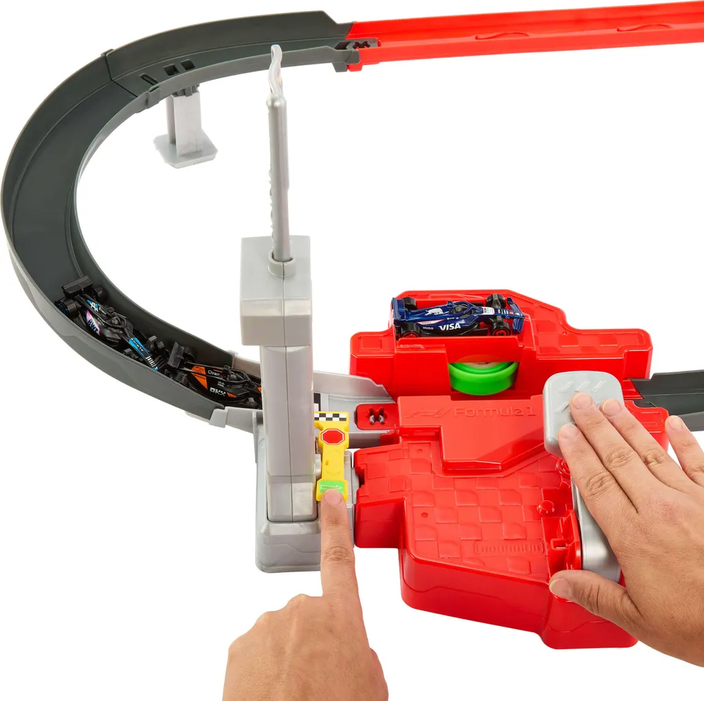 Jouet Petit Circuit Hot Wheels Racing Starter Trackset Facile à Assembler - 7