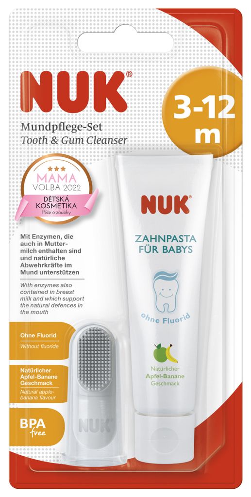 Nuk, Zestaw do pielgnacji jamy ustnej dla niemowlt, 1 Obrázok produktu 