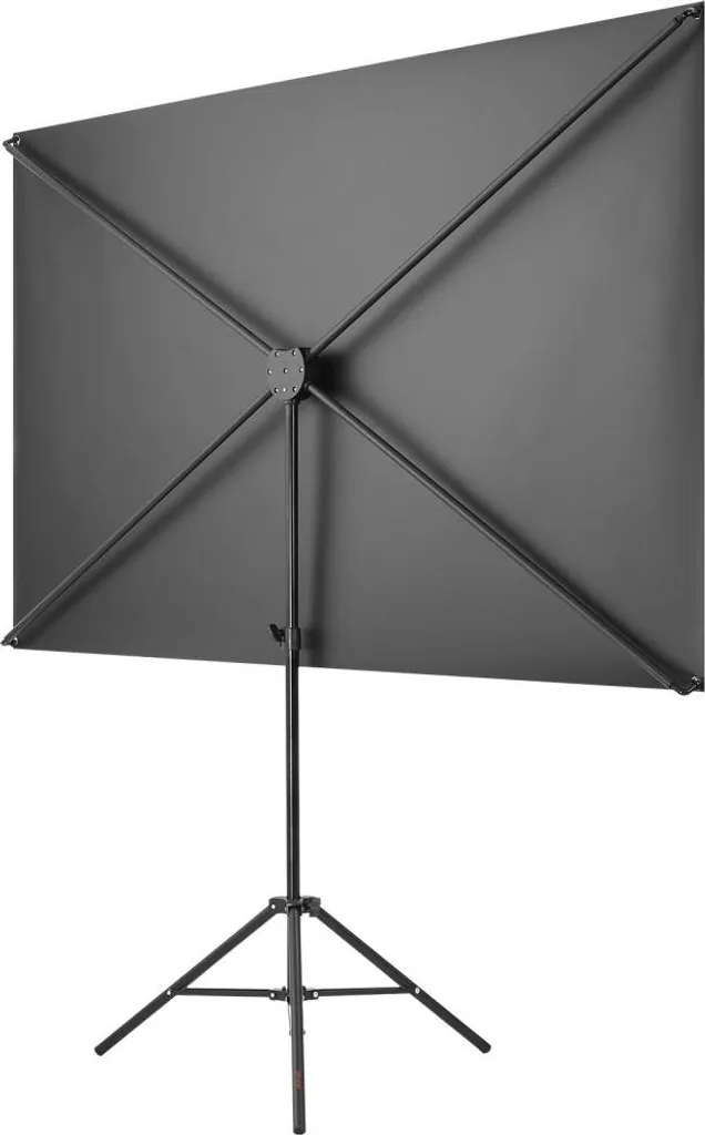 Schermo di proiezione a treppiede da 80 pollici con grandangolo da 160°, schermo per proiettore 16:9 4K HD - proiettore per interni ed esterni - schermo cinematografico portatile con borsa di trasporto per home cinema e presentazioni - 11