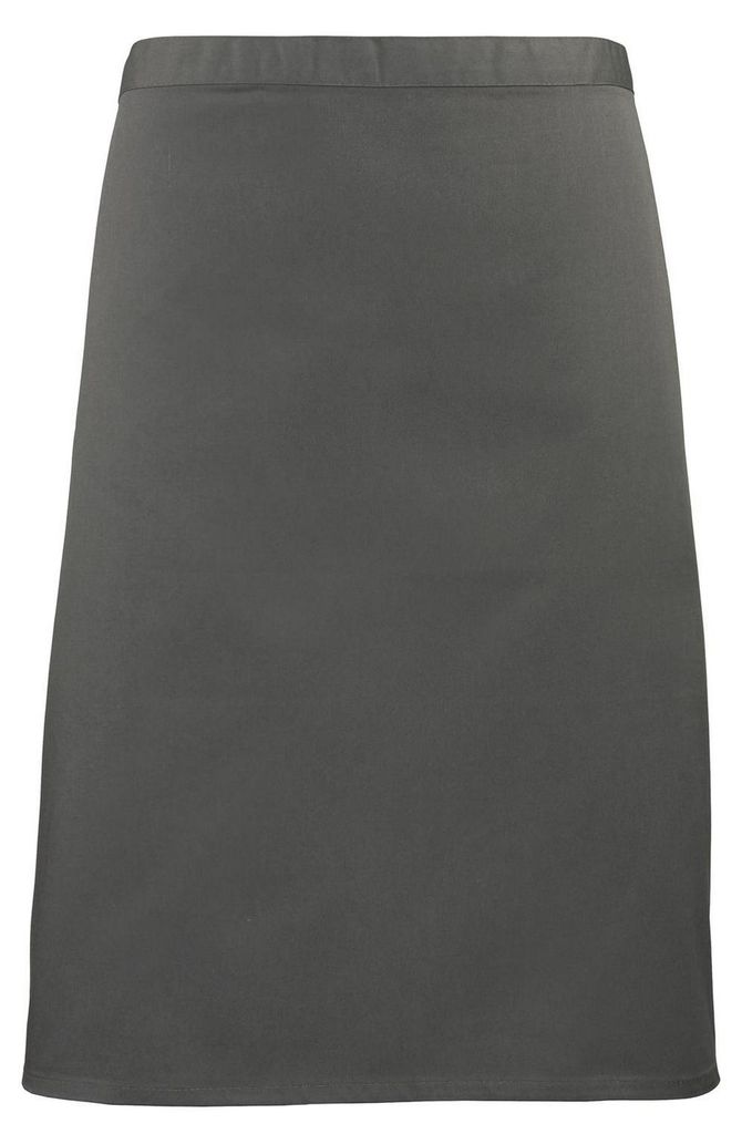 Premier - Herren/Damen Unisex Taillenschürze "Colours Collection" LT5647 (Einheitsgröße) (Dunkelgrau)