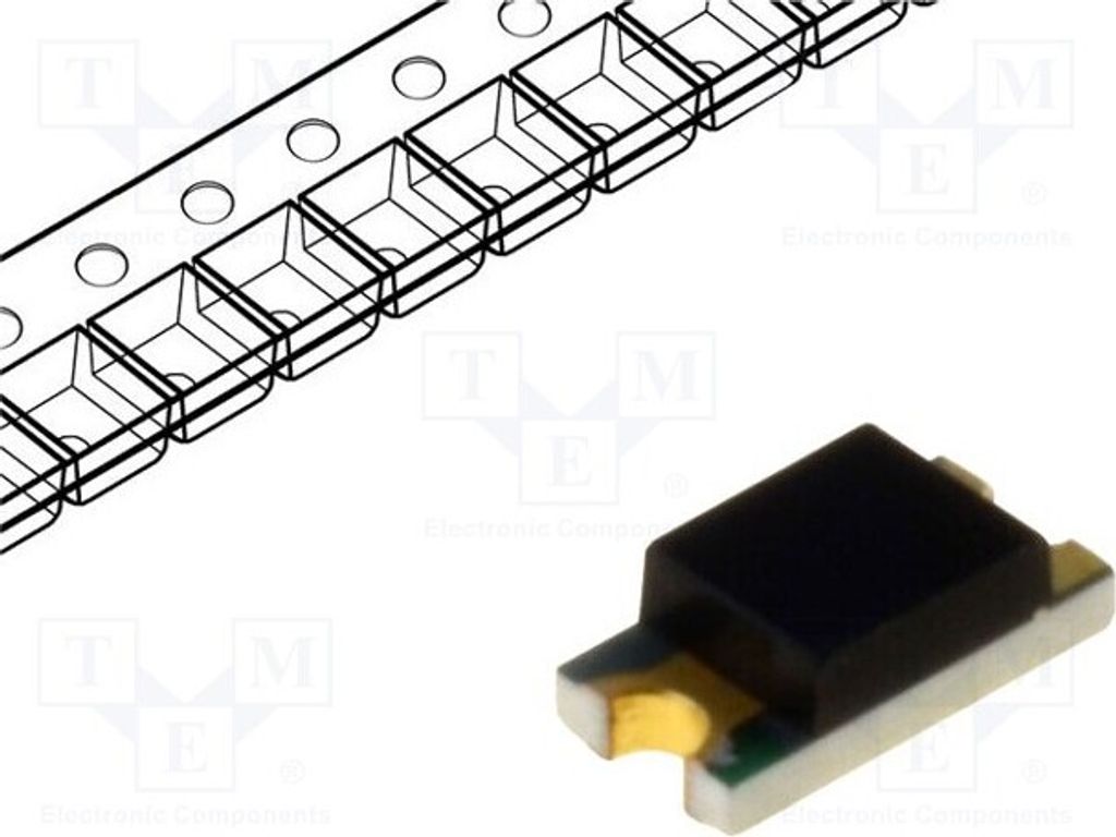 4x Fototransistor Abm: 3,2x1,6x1,1mm λp max: 940nm 30V 1206 120° LL-S150PTD-1A Fo