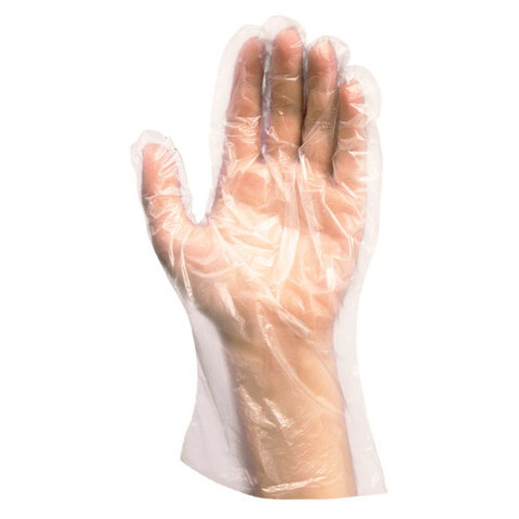 1000x Einweghandschuhe aus HDPE universal passend (L) Produktbild 