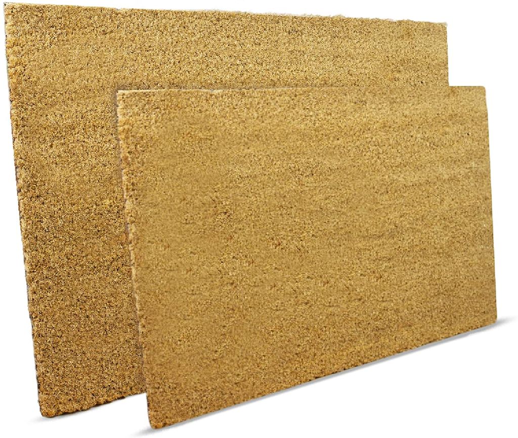 Entrando Fußmatte aus Kokos - Natur Braun | Flachgewebe-Teppiche