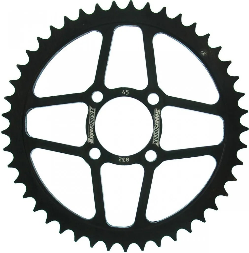 Pignon Moto 45 Dents pour Chaîne 420 Supersprox RFE-832 Noir 45Z